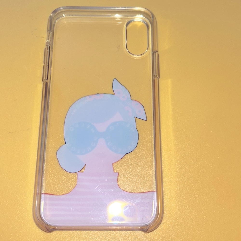 RIFLE PAPER CO. Case for iPhone 10 Xs- Gold Foil Accents - Gorgeous Girl - Picture 5 of 5